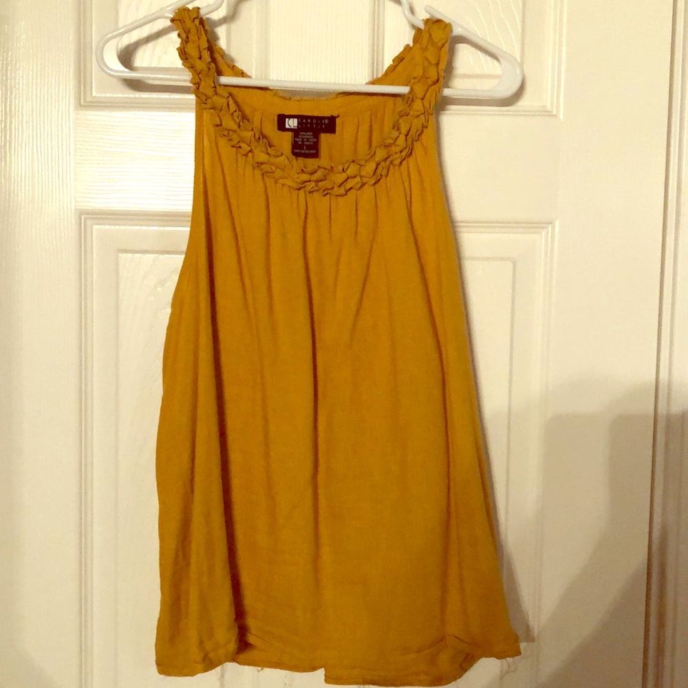 Mustard Yellow Tank Top